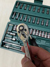 綠林（GREENER）47件套筒扳手汽修工具箱套裝棘輪摩托修車(chē)公路全套快速扭力螺絲 曬單實(shí)拍圖