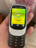 諾基亞（NOKIA）3210 4G 移動聯(lián)通電信廣電全網(wǎng)通 2.4英寸雙卡雙待 直板按鍵學(xué)生功能機備用手機黑色 曬單實拍圖