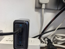 ANKER安克智顯充140W充電器套裝 氮化鎵屏顯type-c多口pd快充100W頭適用蘋(píng)果17iPhone手機筆記本電腦 灰 曬單實(shí)拍圖