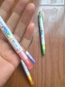 uni三菱淡色雙頭熒光標記筆學(xué)生用 5色套裝PUS-102T白桿系列 曬單實拍圖