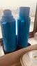 SIMELO保溫壺家用玻璃內(nèi)膽熱水瓶72H保溫瓶學(xué)生宿舍暖水壺2L 驕子藍(lán)色 曬單實(shí)拍圖