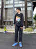 安踏活力男板鞋運動(dòng)休閑基礎百搭休閑鞋2025秋季新款簡(jiǎn)約通勤百搭板鞋 碧城藍/象牙白-9 活力 41 曬單實(shí)拍圖