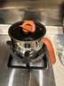 特福（Tefal）加厚不銹鋼小奶鍋不粘鍋 一人食家用煮面鍋熱奶泡面鍋單柄小湯鍋 多功能鍋 16cm 曬單實(shí)拍圖