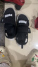 彪馬（PUMA）緩震中底魔術(shù)貼透氣涼鞋男女夏季休閑拖鞋SANDAL395429 黑色-白-07 40.5 曬單實(shí)拍圖