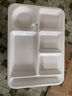 貝萊恩A5食品級密胺餐具分格餐盤(pán)學(xué)校機關(guān)食堂多格盤(pán)子飯盤(pán)快餐盤(pán)分餐盤(pán) 14英寸8014 六格餐盤(pán)【加厚款】 曬單實(shí)拍圖