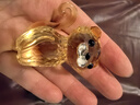 施華洛世奇（SWAROVSKI）新中式老虎桌面仿水晶擺件家居客廳電視喬遷新家工藝禮品5579577 曬單實拍圖