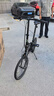 大行（DAHON）P10折疊自行車20英寸10速鋁合金成人通勤V剎 PAA003 珠光深藍(lán) 曬單實(shí)拍圖