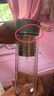 膳魔師（THERMOS）雙層玻璃杯男女茶水分離杯水杯車載便攜泡茶杯生日禮物TCGE-400 灰色 400ml 曬單實(shí)拍圖