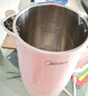美的（Midea）電熱水壺家用電水壺燒水壺 雙層防燙 0涂層食品級304不銹鋼 1500W快速沸騰 1.7L大容量 HJ1705 曬單實(shí)拍圖
