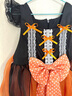 萬(wàn)圣節兒童服裝洛麗塔公主裙女童小孩表演服女孩生日禮服蓬蓬裙子 萬(wàn)圣節單裙子+帽子+發(fā)光裙撐 110 曬單實(shí)拍圖