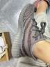 阿迪達(dá)斯Yeezy350夏日透氣男鞋灰橙椰子休閑鞋GW1229 38.5 曬單實(shí)拍圖