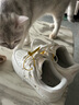 耐克NIKE板鞋女空軍一號 AIR FORCE 1運動(dòng)鞋FV3654-111帆白36.5 曬單實(shí)拍圖