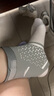 安踏（ANTA）護踝運動防崴腳扭傷護腳腕套超薄男女籃球跑步固定關(guān)節(jié)護具 灰白 曬單實拍圖