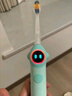 usmile笑容加兒童電動牙刷 數(shù)字牙刷 Q20奇幻藍 適用3-15歲 學生禮物 生日禮物 兒童禮物 曬單實拍圖