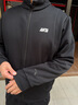 安踏長(cháng)袖運動(dòng)套裝男士2025秋季新款防潑水立領(lǐng)外套運動(dòng)長(cháng)褲兩件套 【針織套-加絨版】基礎黑/基礎黑-5 L （男175） 曬單實(shí)拍圖