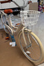 飛鴿（FLYING PIGEON）自行車(chē)成人通勤車(chē)自行車(chē)學(xué)生單車(chē)成人自行車(chē)通勤自行車(chē)女士自行車(chē) 標配奶油米|單速|(zhì)輻條輪+禮包 24寸適合150-170cm 曬單實(shí)拍圖
