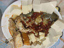 天海藏【3個】剁椒魚頭 香辣可口免切免洗加熱即食鰱魚頭半成品 剁椒魚頭520*3份 曬單實拍圖