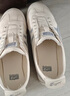 Onitsuka Tiger鬼塚虎懶人鞋男女同款舒適透氣輕便休閑鞋MEXICO 66? SLIP-ON 米色/淺灰 41.5 曬單實(shí)拍圖