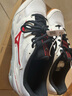 美津濃（MIZUNO）美津濃CYCLONE SPEED 5男女款透氣排球鞋羽毛球綜合室內外訓練鞋 白紅 CYCLONE SPEED CN 44.5 =290mm 曬單實(shí)拍圖