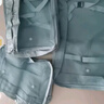 易旅旅行收納袋3件套行李箱整理包衣物衣服分裝袋內(nèi)衣褲收納包 藍色 曬單實拍圖