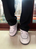 森馬（Senma）男鞋2025春季新款青少年運動休閑國潮鞋子男士輕便小白鞋百搭板鞋 108白黑 42 曬單實拍圖