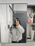雪中飛羽絨服女短款2025秋冬季新款加厚保暖立領(lǐng)小個(gè)子面包服外套 灰色 S (155) 曬單實(shí)拍圖