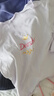 笛莎（DEESHA）童裝女童打底衫兒童花邊半高領(lǐng)上衣春夏季薄款內搭t恤 曬單實(shí)拍圖