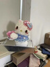 哈嘍keiti永生花哈嘍hellokitty凱蒂KT貓卡通玩具520情人節禮物 永生花kitty貓-站姿天使款-粉色 21*21* 曬單實(shí)拍圖