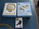 飛利浦（PHILIPS）骨傳導藍牙耳機概念不入耳開(kāi)放式真無(wú)線(xiàn)掛耳式耳夾式運動(dòng)跑步長(cháng)續航游戲通話(huà)降噪TAA3719-白 曬單實(shí)拍圖
