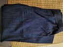 優(yōu)衣庫女裝棉質(zhì)牛仔舒適九分褲/水洗產(chǎn)品休閑時(shí)尚百搭478995 67 海藍色 M /160/68A 曬單實(shí)拍圖