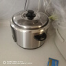三角牌（Triangle）電飯煲 老式電飯鍋304不銹鋼0涂層內(nèi)膽家用小型微壓煮飯鍋帶蒸籠家庭2-6人用 加厚304內(nèi)膽【0涂層更健康】 5L 曬單實拍圖
