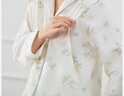 英氏【7A抑菌】月子服孕婦哺乳睡衣秋款家居服套裝雙層棉紗柔軟輕盈XL 曬單實拍圖