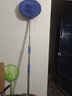 悅卡洗車(chē)拖把 汽車(chē)撣子擦車(chē)拖把刷車(chē)刷子軟毛工具用品可伸縮洗車(chē)刷-藍 曬單實(shí)拍圖