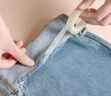 Imakara褲腳固定夾挽邊貼牛仔褲收褲腿褲口收口改短神器挽褲腿貼自粘免縫 褲腳雙面膠-5m長(cháng) 曬單實(shí)拍圖