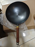 九陽(yáng)（Joyoung）炒鍋傳承匠造鐵鍋0涂層防銹耐磨耐腐蝕錘紋抗粘鍋32cm明火專(zhuān)用 曬單實(shí)拍圖