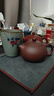 京東京造 宜興紫砂壺手工【原礦紫泥】煮茶泡茶壺茶具 西施壺210ml禮盒裝 曬單實(shí)拍圖