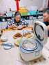 UORRIS德國歐瑞氏低糖電飯煲 米湯分離電飯煲 多功能2L小型迷你1-2-3人小糖人高血糖專用低脂微壓電飯鍋 米黃色丨還原糖降54.74% 2L 分解淀粉丨百孔瀝糖丨微壓燜香 曬單實拍圖