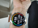 HUAWEI WATCH 5 42mm基礎款不銹鋼表殼金星白素皮復合表帶watch5首創(chuàng)X-TAP智感窗鴻蒙腕上小藝eSIM通信 曬單實拍圖