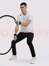 迪桑特（DESCENTE）TRAINING系列綜訓男士TOUGH面料短袖針織衫T恤 WT-白色 2XL (185/104A) 曬單實(shí)拍圖