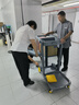 白云清潔170系列保潔車(chē)多功能手推車(chē)酒店客房專(zhuān)用工具車(chē)物業(yè)布草衛生車(chē) 灰色加厚款【無(wú)蓋】 曬單實(shí)拍圖