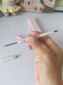 gracebabi立體雙效刀鋒眉筆染眉膏防水防汗不易脫色暈染持久  自然棕單支 曬單實(shí)拍圖