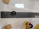 正泰（CHNT）軌道插座 明裝免打孔可移動墻壁導軌插座 星夜黑60cm+4個五孔  曬單實拍圖