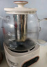 美的（Midea）花漾0膠水全玻璃全自動養(yǎng)生壺 多功能煮茶壺 母嬰燒水壺恒溫電熱水壺煮茶器花茶壺1.2L YS12B102 曬單實(shí)拍圖