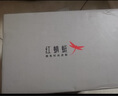 紅蜻蜓母親節(jié)拖鞋女外穿厚底坡跟羅馬涼拖女軟底皮面一字拖鞋 WTK233792 曬單實(shí)拍圖