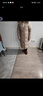 皮爾卡丹（pierre cardin）羽絨服女中長(cháng)款連帽修身顯瘦加厚保暖外套狐貍毛領(lǐng)媽媽冬裝 灰色[仿真毛領(lǐng)] 5XL [建議145-160斤] 曬單實(shí)拍圖