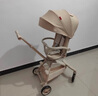 ANGI BABY嬰兒車可坐可躺嬰兒推車輕便折疊溜娃神車雙向高景觀遛娃神器推車 香檳色【六重避震+雙向推行】 2025新款旅行車溜娃神器推車 曬單實拍圖