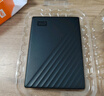 西部數(shù)據(jù)（WD）移動(dòng)硬盤 USB3.0 My Passport隨行版2.5英寸 黑/藍(lán)/紅 機(jī)械硬盤 筆記本電腦外接 大容量加密存儲(chǔ) 2TB黑 | 加密備份 +硬殼包 2TB 曬單實(shí)拍圖