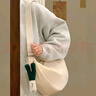 鉑吶苓 ins風(fēng)大容量帆布包女夏森系休閑尼龍防水單肩包大學(xué)生上課斜挎包 大容量帆布包【米白色】+小包 曬單實(shí)拍圖