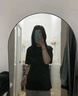 京東京造短袖T恤女10A抗菌夏季新款修身顯瘦女裝抑菌防汗 白色圓領(lǐng) S 曬單實(shí)拍圖