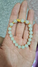 中國(guó)黃金CHINA GOLD蓮花黃金手鏈女足金和田玉手串七夕情人節(jié)禮物送女友老婆媽媽生日 足金蓮花和田玉手鏈-京速達(dá) 曬單實(shí)拍圖